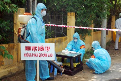 Đà Nẵng tổng diễn tập đối phó nguy cơ đại dịch cúm ở ngưòi