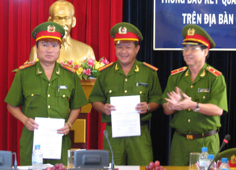 TP Hồ Chí Minh: Tổng cục Cảnh sát thông báo kết quả điều tra các vụ án lớn tại các tỉnh, thành phía nam 