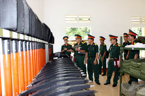 Thi kho kỹ thuật công binh toàn quân năm 2011