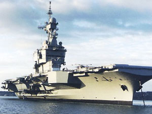 Pháp hoàn tất quá trình đại tu tàu sân bay nguyên tử duy nhất