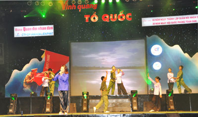 Chương trình giao lưu ca nhạc “Vinh quang Tổ quốc”: Khơi mạch nguồn xanh…
