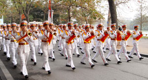 Phục vụ tốt các hoạt động nghi lễ của Đảng, Nhà nước và Quân đội