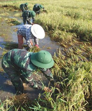 Tăng cường đoàn kết quân dân, xây dựng vành đai an toàn