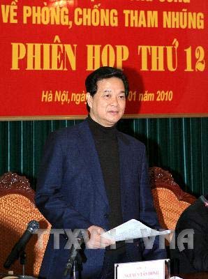 Công tác phòng, chống tham nhũng cần được tiến hành quyết liệt, mạnh mẽ hơn nữa