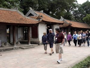 Khách quốc tế đến Hà Nội tăng mạnh trong dịp Tết