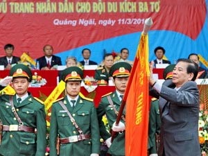 Mít tinh kỷ niệm 65 năm khởi nghĩa Ba Tơ