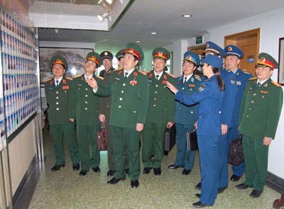 Đại tướng Phùng Quang Thanh và Đoàn đại biểu Quân sự cấp cao nước ta kết thúc tốt đẹp chuyến thăm nước CHND Trung Hoa