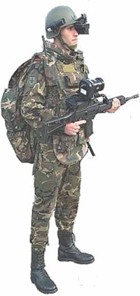 Quân đội Tây Ban Nha thử nghiệm bộ trang bị  ComFut