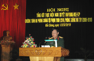 Không có tội phạm liên quan đến ma túy