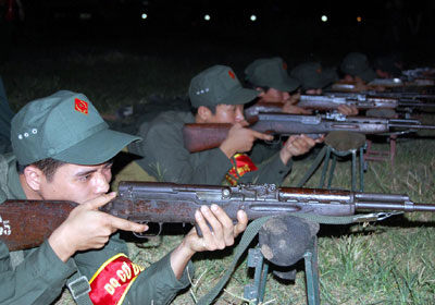 Huấn luyện đêm giữa lòng thành phố