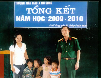 Chuyện các cô giáo trường mầm non A Mú Sung