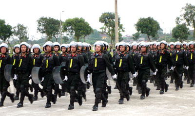 Xứng danh... Cảnh sát cơ động