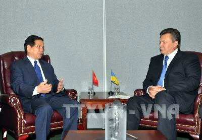 Hoạt động của Chủ tịch nước Nguyễn Minh Triết tại Niu Y-oóc (Mỹ)