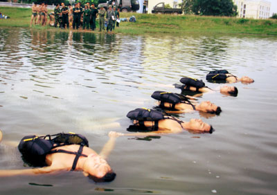 Huấn luyện sát đối tượng, đúng chức năng, nhiệm vụ của từng đơn vị