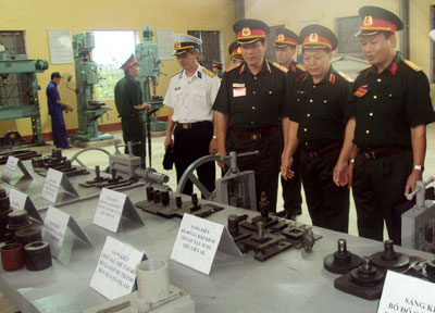 Khai mạc hội thi Xưởng sửa chữa VKTBKT toàn quân