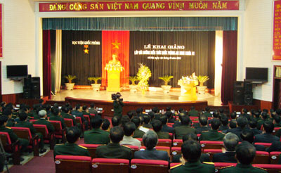 Khai giảng lớp bồi dưỡng kiến thức quốc phòng-an ninh khóa 41