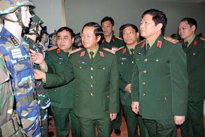 Khai mạc lớp tập huấn điều lệnh toàn quân năm 2011