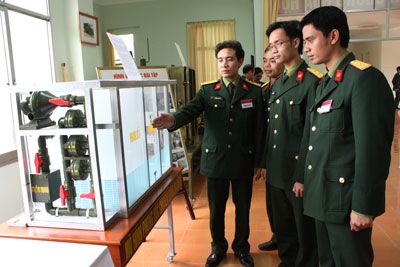 Phòng học chuyên dùng đa năng của đơn vị phòng hóa