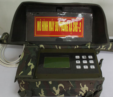 Mô hình máy đo phóng xạ SVG-2