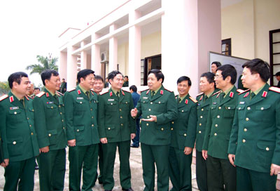 Bế mạc lớp tập huấn Điều lệnh toàn quân đợt 1 năm 2011