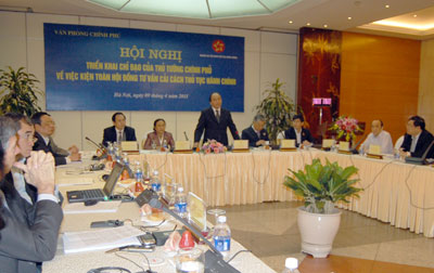 Kiện toàn Hội đồng tư vấn cải cách thủ tục hành chính