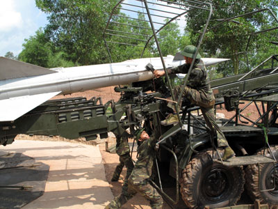 Diễn tập chỉ huy-tham mưu một bên một cấp đạt giỏi