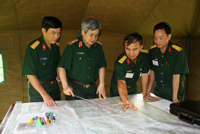 Hội thi tổng trạm trưởng, chính trị viên tổng trạm năm 2011