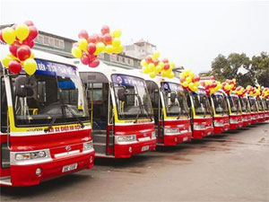 Hà Nội cấp vé xe buýt miễn phí cho thương, bệnh binh