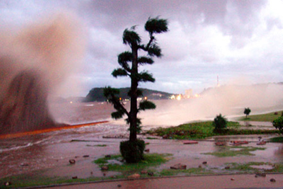 Bão số 3 đã tan, ảnh hưởng,  thiệt hại không lớn