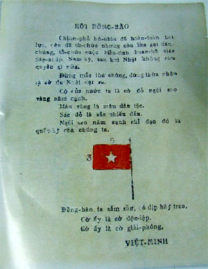 Truyền đơn của Việt Minh