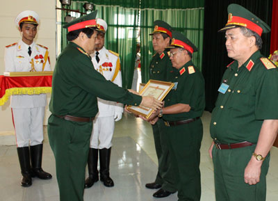 Đại tướng Phùng Quang Thanh dự bế mạc, động viên, chỉ đạo cán bộ dự thi