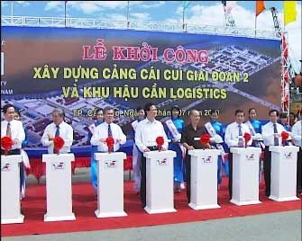 Thủ tướng phát lệnh khởi công xây dựng cảng Cái Cui giai đoạn 2