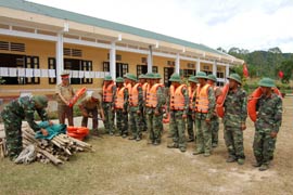 Phát huy vai trò lực lượng chủ lực, cơ động