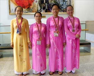 Việt Nam giành huy chương tại Olympic Sinh học quốc tế tại Nhật Bản