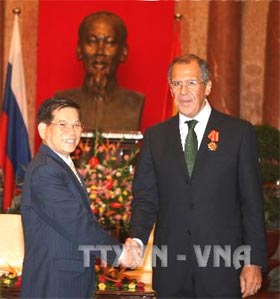 Quan hệ Việt Nam - Liên bang Nga đang trên đà phát triển tốt đẹp