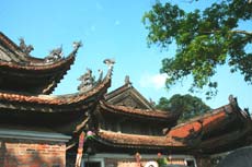 Cảm nhận kiến trúc chữ tam chùa Tây Phương