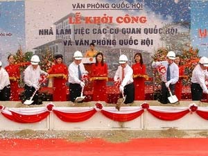 Khởi công xây tòa nhà Quốc hội tại khu Ba Đình