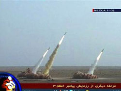 I-ran tiến hành thử tên lửa đạn đạo “Shahab-3”