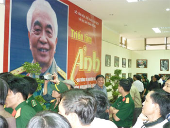 Triển lãm ảnh về Đại tướng Võ Nguyên Giáp