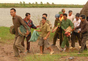 Di dời 632 hộ dân về nơi tránh bão an toàn