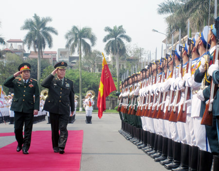Quân đội Việt Nam – Trung Quốc đi sâu giao lưu hợp tác