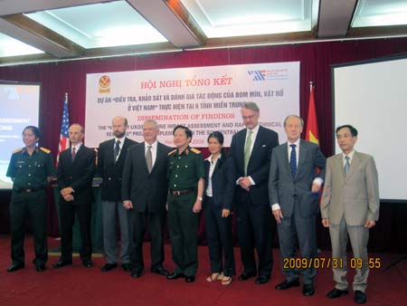 Đã có số liệu điều tra bom, mìn tại sáu tỉnh miền Trung