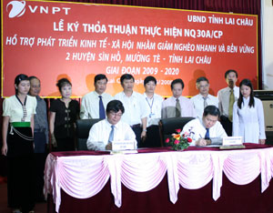 VNPT hỗ trợ gần 200 tỷ đồng giúp 2 xã của Lai Châu giảm nghèo