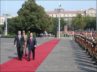 Thủ tướng Nguyễn Tấn Dũng hội đàm với Thủ tướng Hungary Bajnai Gordon 