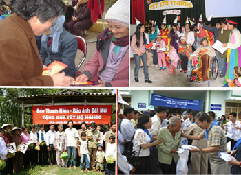 Cùng lo Tết ấm áp cho mọi người 