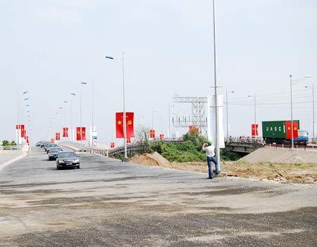 Tp HCM: Lễ thông xe đường trục Bắc Nam giai đoạn 2