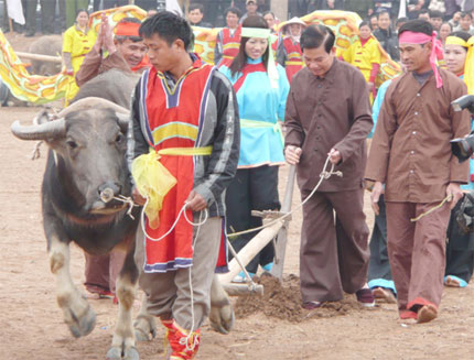 Tưng bừng lễ hội Tịch điền năm 2010