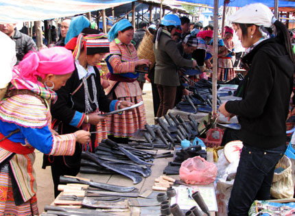 Chợ phiên đầu xuân Bắc Hà 