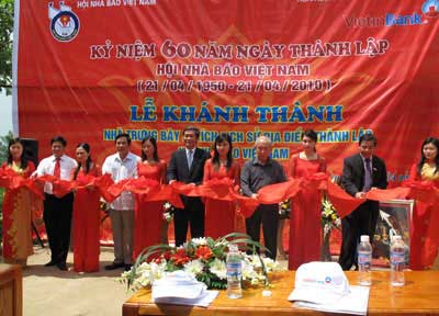 Khánh thành Nhà trưng bày di tích nơi thành lập Hội Nhà báo Việt Nam