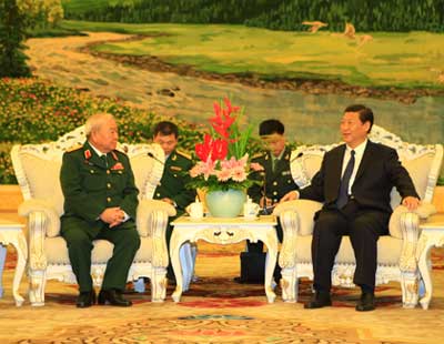 Đại tướng Lê Văn Dũng thăm hữu nghị chính thức Trung Quốc